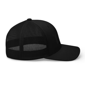 TCB Trucker Cap - Black on Black